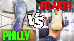 Sneaker Shopping Battle: Philly vs Atlanta