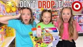 I’LL BUY WHATEVER YOU CAN CARRY TARGET SHOPPING CHALLENGE (BABYSITTER EDITION) 🫣😱