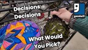 What Would You Pick? - Shop Along With Me - Goodwill Thrift Store