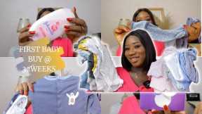 BABY SHOPPING  FOR THE FIRST TIME AT 32WEEKS + UNKNOWN GENDER | NEW MOM