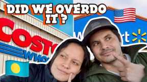 A storm is coming 😳 Let’s shop for food ❄️🌨️