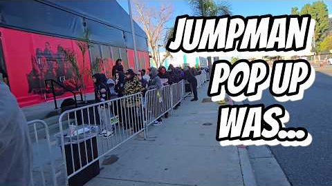 First NBA All Star Pop Up Sneaker Shop Visit?! Kinda....