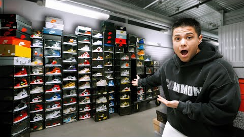 I Bought An ENTIRE Storage Unit Full of Sneakers *$10,000+ Cashout*