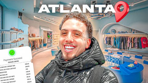 SNEAKER SHOPPING IN ATLANTA!!!