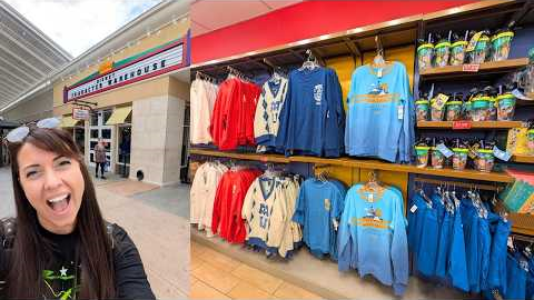 Shopping at the Disney Character Warehouse Outlet on Vineland!