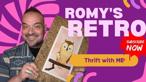 Awesome Vintage Finds at Goodwill! I'm BACK in Business! Thrift with Me For Fabulous Retro Decor! 