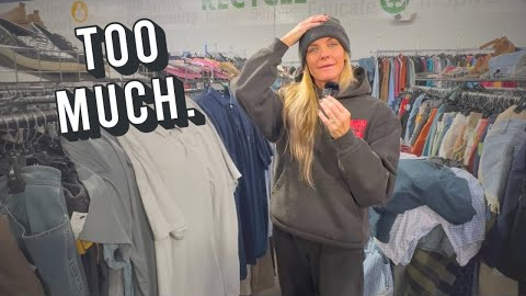 I Got OVERWHELMED At Goodwill... So I Called For Backup!