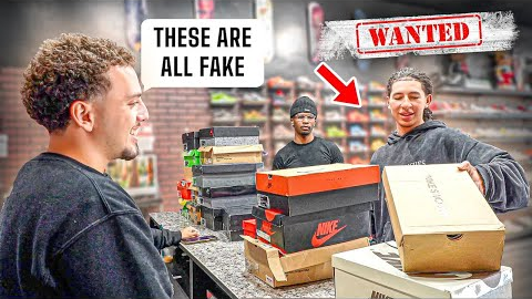SNEAKER RESELLER CAUGHT SCAMMING WITH 3 FAKES!!! (EXPOSED IN 4K)