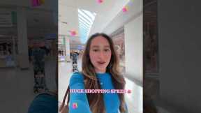 this SHOPPING SPREE made my CARD CRY😭🤍🛍️🫶🏻🎀✨