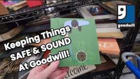 Keeping Things Safe and Sound at Goodwill! - Shop Along With Me - Goodwill Thrift Store