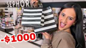 *NO BUDGET* Sephora Shopping Spree Makeover!