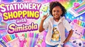 Simisola Goes Stationery Shopping 🛍️✨ (She Found the CUTEST Supplies!)