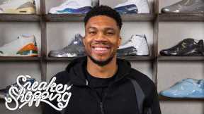 Giannis Antetokounmpo Goes Sneaker Shopping With Complex
