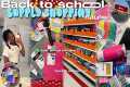BACK TO SCHOOL SUPPLIES SHOPPING ￼+