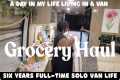 Van Life: Grocery and Shopping Haul
