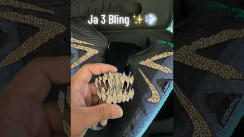 Nike is wild for this one 🤩 JA3 Bling Swarovski #ja3 #sneakerhead #sneakers