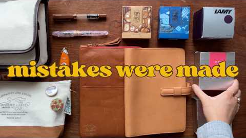 Stationery I regret buying