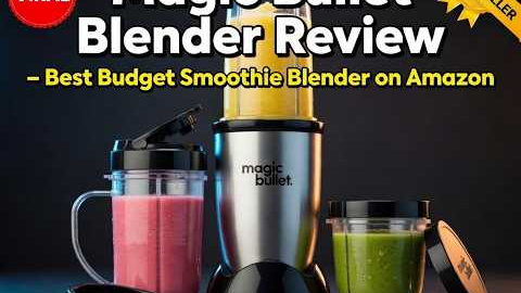 Magic Bullet Blender Review – Best Budget Smoothie Blender on Amazon #blender #amazongadgets