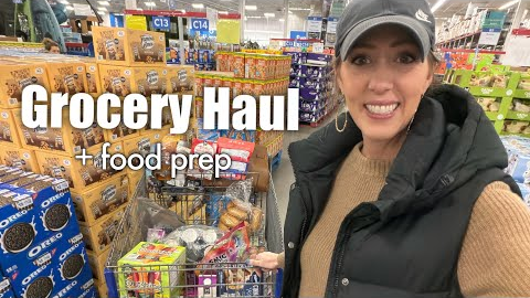 Shop with Me GROCERY HAUL + Meal Ideas + Food PREP