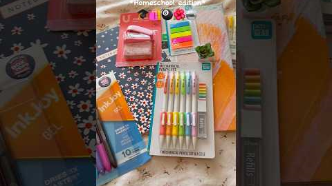 School supply haul! *homeschool edition* #school #haul #homeschool #shopping #walmart #stationery