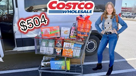 ✨NEW✨LARGE Family Grocery Haul $504 Costco 