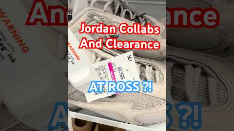 Jordan Collabs And Nike Clearance at Ross?! This Caught Me Off Guard 👀