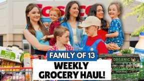 Huge $770 Grocery Haul for Family of 13 😳 Costco Restock!