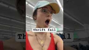 The most disappointing thrift store find