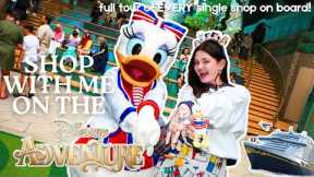 Come shopping with me on the DISNEY ADVENTURE ☆ (Full tour of every single store on board!)
