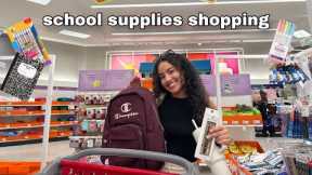Back to School supplies shopping vlog + Shopping at Target 2025 📚✏️