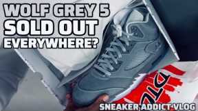 Air Jordan 5 Wolf Grey 2026 retro Sells out everywhere? sneaker shopping mall vlog #sneakers 