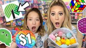 FIDGET SHOPPING AT DOLLAR TREE 🤑 *NO BUDGET* WE HIT THE JACKPOT!