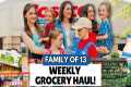 Huge $770 Grocery Haul for Family of
