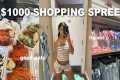 Spring Break Shopping Spree || $1000