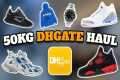 INSANE 50KG SNEAKER HAUL! (Budget
