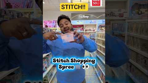 Stitch MINI Shopping Spree 🛒💙 #stitch #miniso #myminisousa
