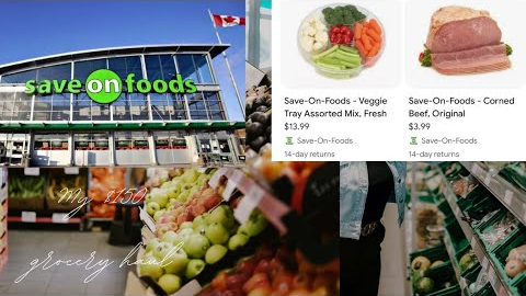 MY $150 GROCERY SHOPPING HAUL IN CANADA 🇨🇦||GROCERYHAUL