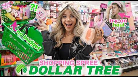 SUMMER LUXURY DUPES! 💖 Dollar Tree No Budget Shopping Spree ✨ New Girly Finds 2026