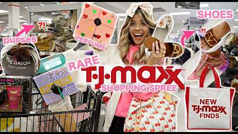 SHOP WITH ME TJ MAXX NO BUDGET SHOPPING SPREE 2026! ✨ RARE Luxury Girly New Finds Summer Haul!