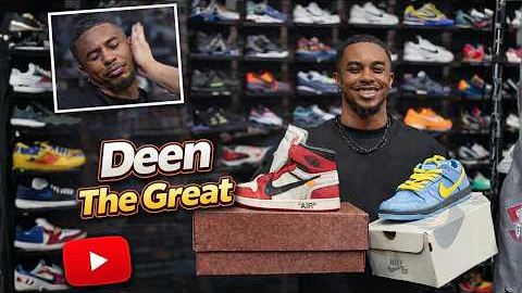 Deen The Great Goes Shopping For Sneakers with CoolKicks