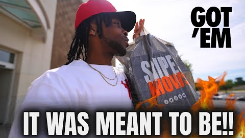 THIS PAIR IS PURE HEAT!! I HAD TO GO BACK & GET THEM! SNEAKER SHOPPING ON A MONDAYPICK UP VLOG!