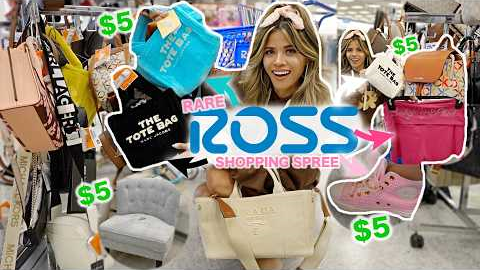 Ross Shopping Spree 2026! $5 Designer Finds + New Summer Haul No Budget | Shop With Me