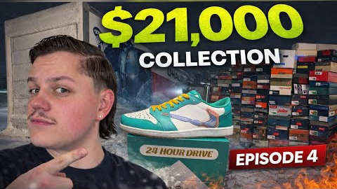 We Drove 24 Hours To Buy A $21,000 Sneaker Collection | Sneaker Roadtrip Ep. 4