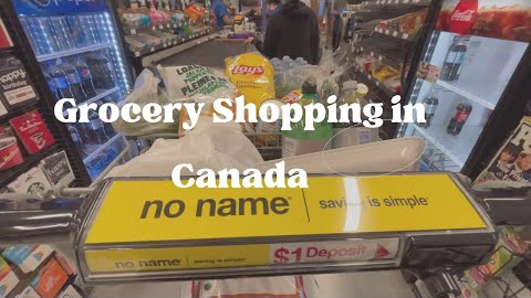 No Talking Grocery Shopping | Canadian Grocery Prices | Japanese Restaurant | Relaxing Sunset