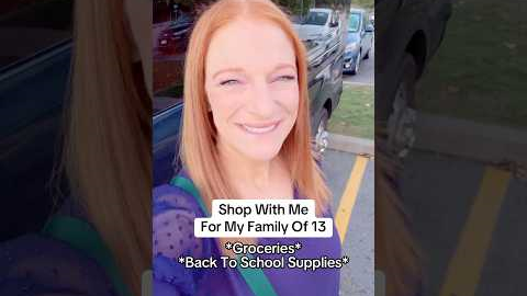 Groceries and Back To School Supplies Shopping!