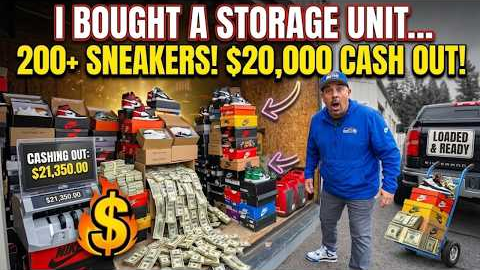 I Bought a Storage Unit Full of Sneakers!