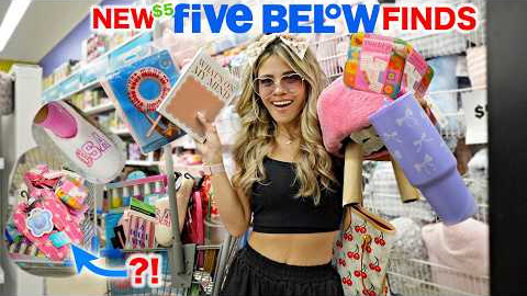 NEW $5 Five Below Finds! 😱 Shopping Spree Haul