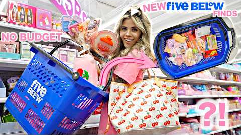 NO BUDGET Five Below Shopping Spree! 🛍️ New Finds & Must-Haves