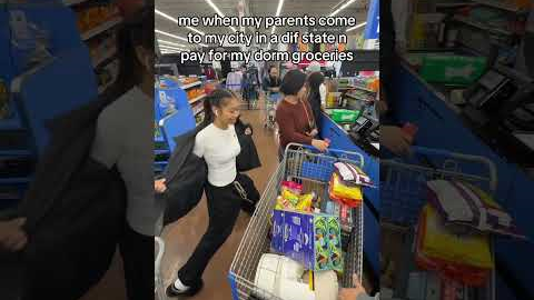 feels like a shopping spree #college #collegelife