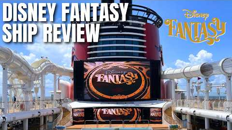 Disney Fantasy Cruise Ship Tour and Review | Verandah Room Tour | Disney Cruise for Adults